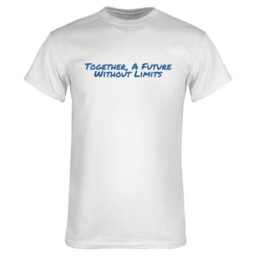 White T Shirt-Tagline