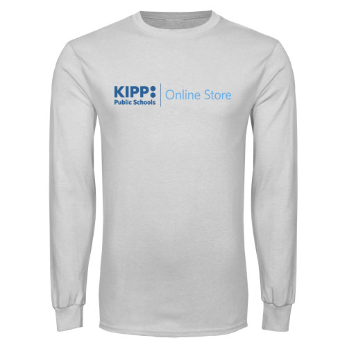 White Long Sleeve T Shirt-Online Store