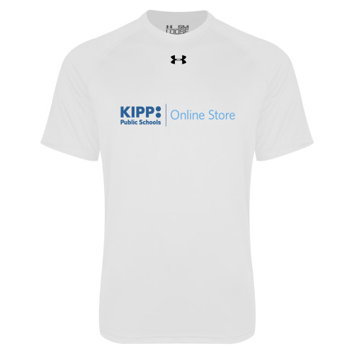 Under Armour White Tech Tee-Online Store