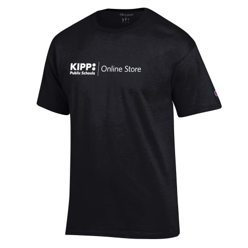 Champion Black T Shirt-Online Store