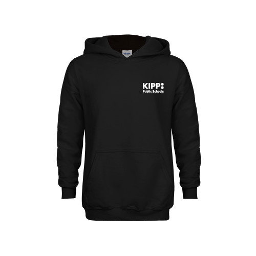 Youth Black Fleece Hoodie-KIPP Public Schools