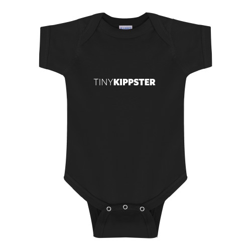Black Infant Onesie-Primary Logo