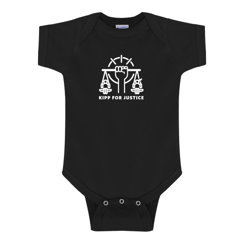 Black Infant Onesie-For Justice