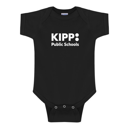 Black Infant Onesie-KIPP Public Schools
