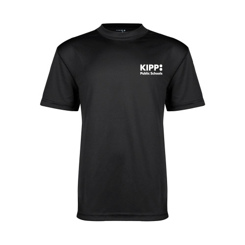 Youth Performance Black Tee-KIPP Public Schools