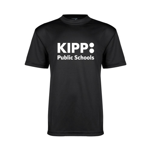 Youth Performance Black Tee-KIPP Public Schools