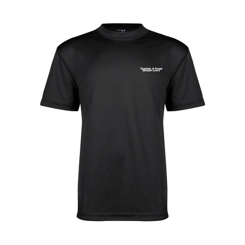 Youth Performance Black Tee-Tagline