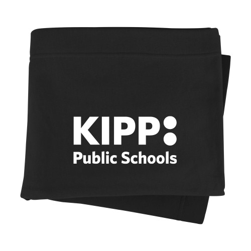 Black Sweatshirt Blanket-KIPP Public Schools