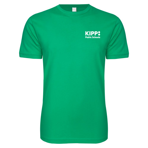 Next Level Kelly Green SoftStyle T Shirt-KIPP Public Schools