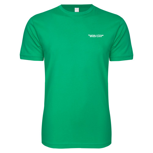 Next Level Kelly Green SoftStyle T Shirt-Tagline