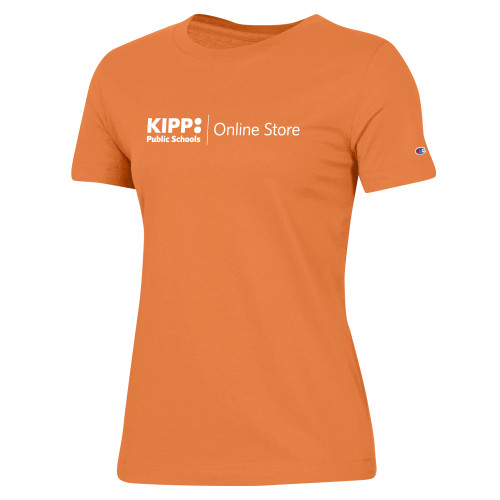 Champion Womens Spirit Orange Tee-Online Store