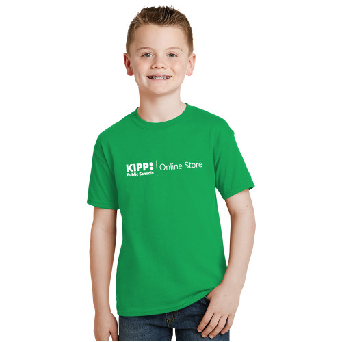 Youth Kelly Green T Shirt-Online Store