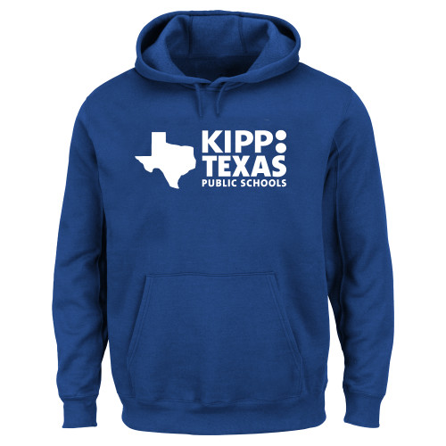 Extended Royal Hoodie-KIPP Texas Primary Logo