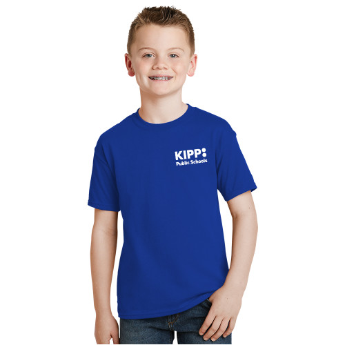 Youth Royal T Shirt-KIPP Public Schools