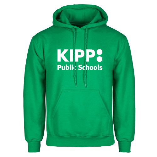 Kelly Green Fleece Hoodie-KIPP Public Schools