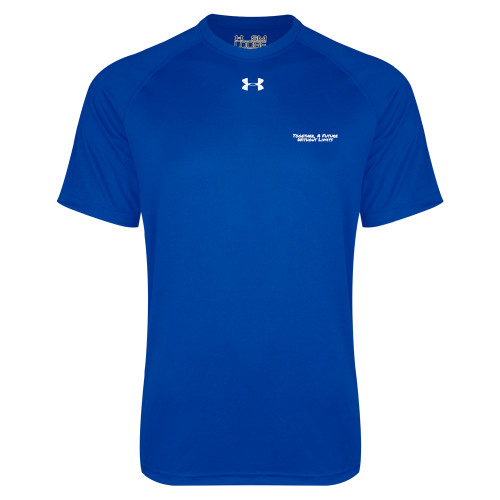Under Armour Royal Tech Tee-Tagline