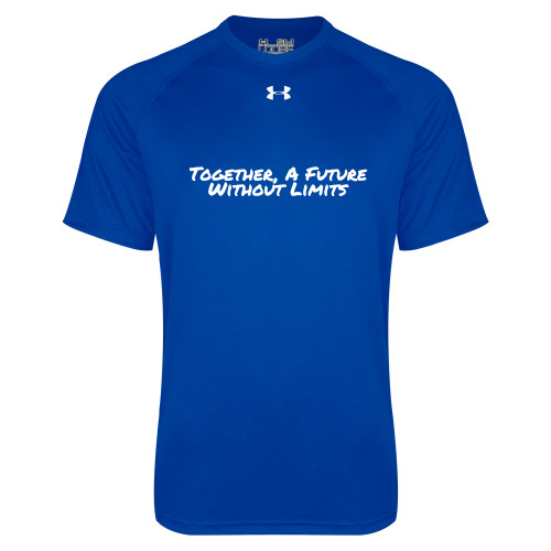 Under Armour Royal Tech Tee-Tagline