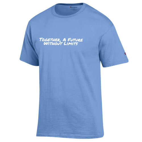 Champion Light Blue T Shirt-Tagline