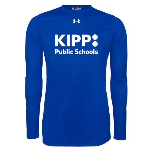 Under Armour Royal Long Sleeve Tech Tee-KIPP Public Schools