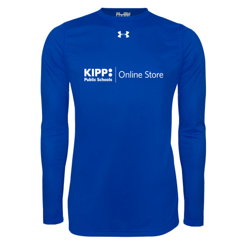 Under Armour Royal Long Sleeve Tech Tee-Online Store