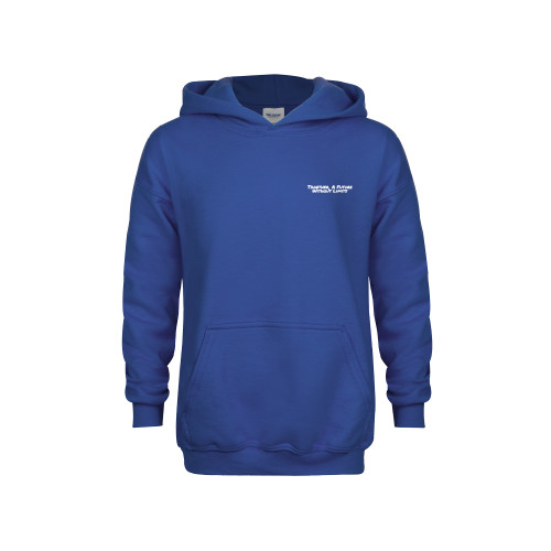 Youth Royal Fleece Hoodie-Tagline