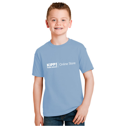 Youth Light Blue T Shirt-Online Store