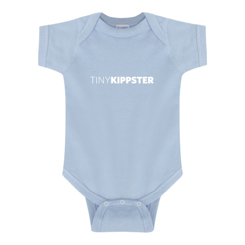 Light Blue Infant Onesie-Primary Logo