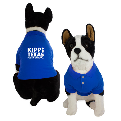 Classic Royal Dog Polo-KIPP Texas Stacked Logo