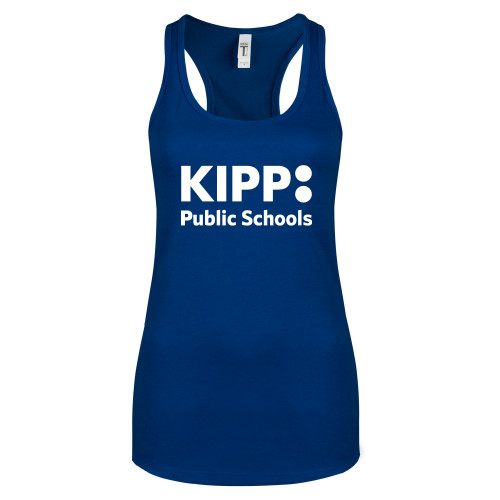 Next Level Racerback Tank Royal-KIPP Public Schools