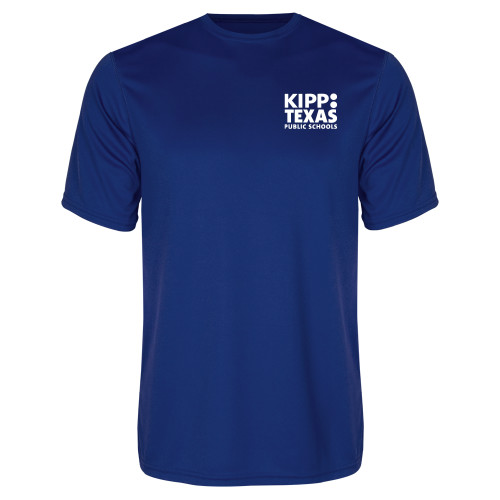 Royal Performance Tee-KIPP Texas Stacked Logo