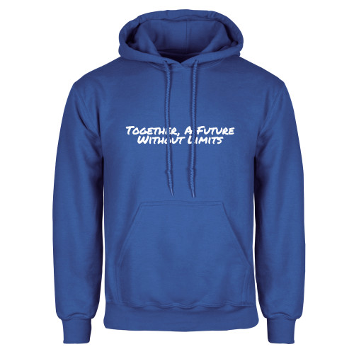 Royal Fleece Hoodie-Tagline