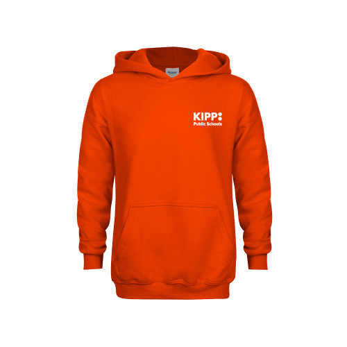 Youth Orange Fleece Hoodie-KIPP Public Schools