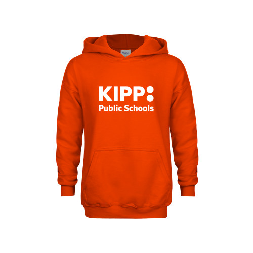 Youth Orange Fleece Hoodie-KIPP Public Schools