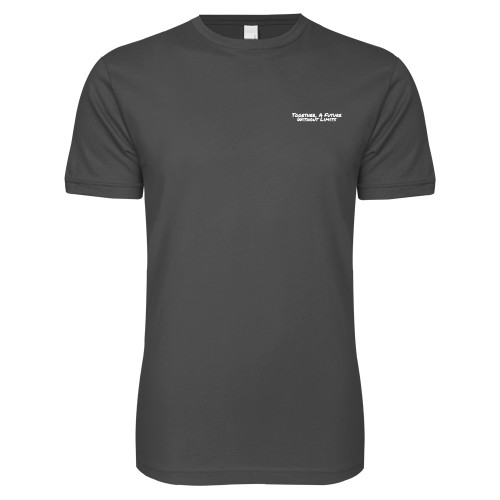 Next Level Charcoal SoftStyle T Shirt-Tagline
