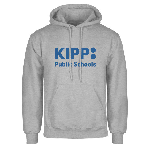 Grey Fleece Hoodie-KIPP Public Schools