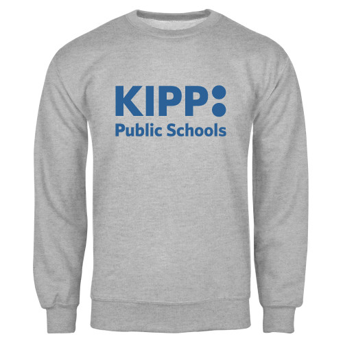 Grey Fleece Crew-KIPP Public Schools