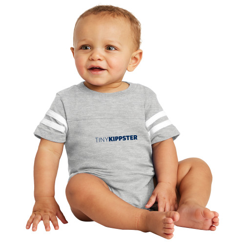 Vintage Heather Jersey Onesie-Primary Logo