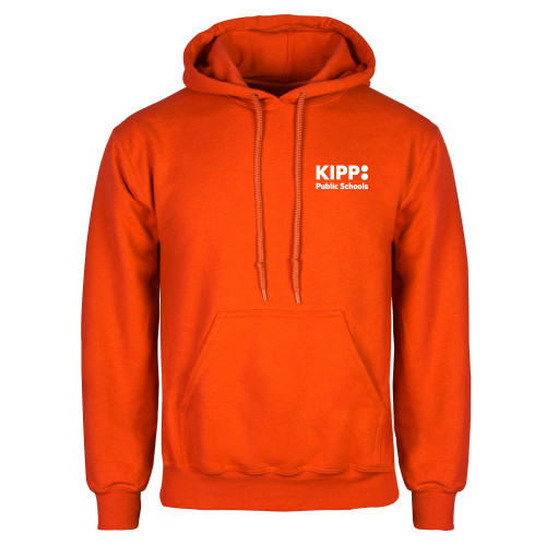 Orange Fleece Hoodie-KIPP Public Schools