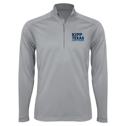 Syntrel Platinum Interlock 1/4 Zip-KIPP Texas Stacked Logo