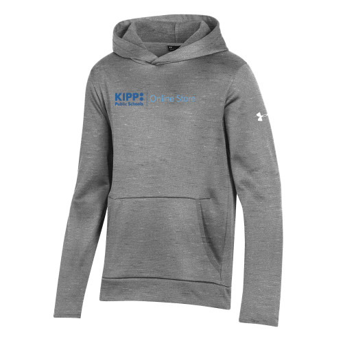 Under Armour Youth Grey Fleece Hoodie-Online Store