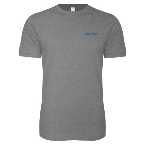 Next Level Heather Grey SoftStyle T Shirt-Tagline