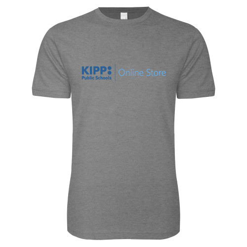 Next Level Heather Grey SoftStyle T Shirt-Online Store