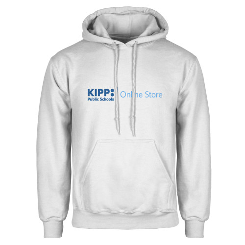 White Fleece Hoodie-Online Store