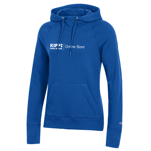 Champion Womens Royal Pull Over Hood-Online Store