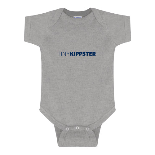 Grey Infant Onesie-Primary Logo