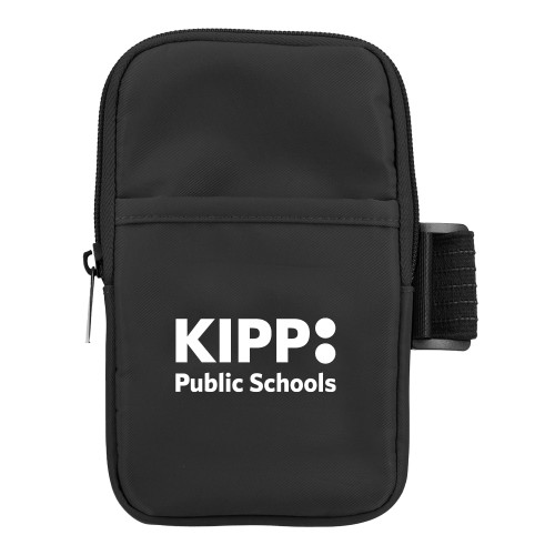 Black Bottle Buddy Water Bottle Pouch-KIPP Public Schools