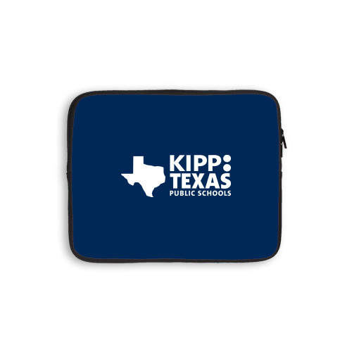 10 inch Neoprene iPad/Tablet Sleeve-KIPP Texas Stacked Logo