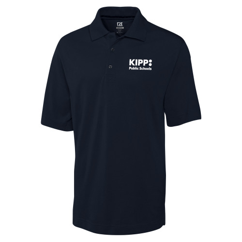 C&B Navy Advantage TriBlend Pique Polo-KIPP Public Schools