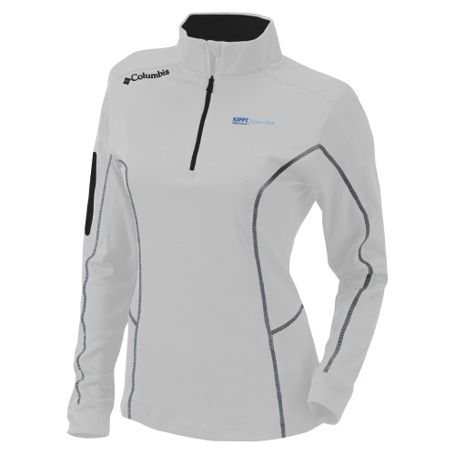 Columbia Womens Omni Wick White 1/4 Zip-Online Store