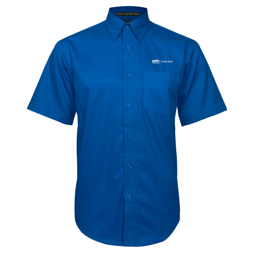 Royal Twill Button Down Short Sleeve-Online Store